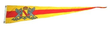 Langwimpel Großherzogtum Baden Fahne Flagge Wimpel NEU