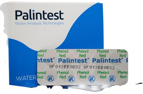 Palintest pH-Tabletten AT 130, Phenolrot, Packung mit 250 Tabletten
