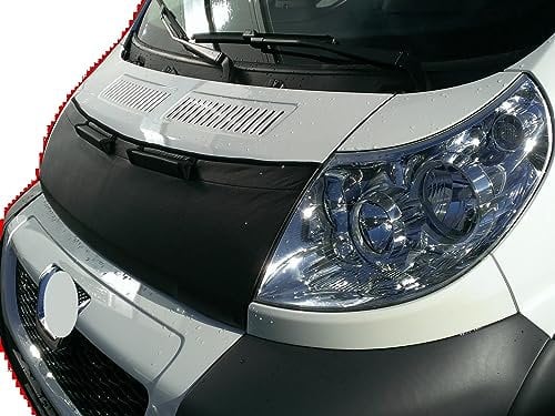 AB-00271 Auto Bra kompatibel mit FIAT Ducato III - Citroen Jumper II - Peugeot Boxer II Bj. 2006-2014 Haubenbra Steinschlagschutz Tuning Bonnet Bra
