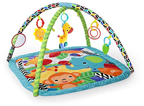 Bright Starts Krabbeldecke mit Spielbogen Activitycenter Baby Zippy Zoo K52169