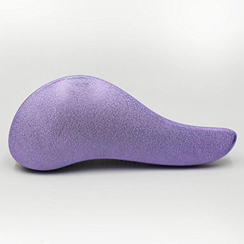 Detangling Brush Purple Glitter Glide Thru Detangler HairBrush No More Tangle for Adults Kids By Majestik+