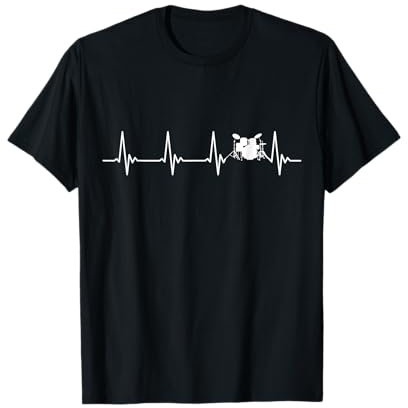 Schlagzeug Musiker Schlagzeuger Perkussionist Geschenk T-Shirt