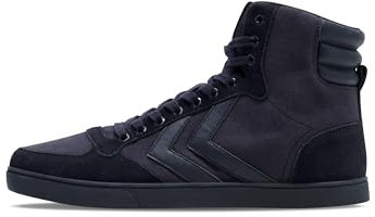 Hummel Unisex Slimmer Stadil Tonal High Sneaker, Dress Blues, 48 EU