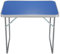Queiting Camping Table Portable Folding Picnic Table Lightweight Aluminum Picnic Table with Handle Indoor Outdoor Foldable Table for Beach Party BBQ Picnic 70x50x60cm