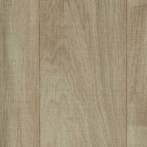 Vinylboden PVC Bodenbelag Kairo | Holzoptik Schiffsboden Eiche creme weiß | 400 und 500 cm Breite | Meterware | Variante: 2 x 5m