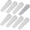 Tugaizi Door Stoppers Door Wedges White Non-Slip Door Stop Wedges for Homes and Offices,8 Pieces