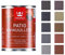 Tikkurila Patio Paving Stain - for Garden Concrete Stones & Slabs - Water-Based - 1 Litre