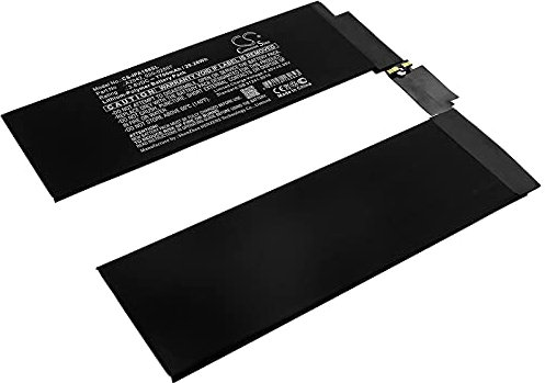 TECHTEK Battery 7700mAh compatible with A1934, A1979, A1980, A2013, iPad 8.3, iPad Pro 11, Pro 11 2018 3rd Gen replaces 020-02507, A2042