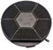Filtre charbon rond type 28 CHF28/1 (à l'unité) 240X34 mm Hotte 480181701006, 481281718525 WHIRLPOOL Hotte 480181701006, 481281718525 WHIRLPOOL