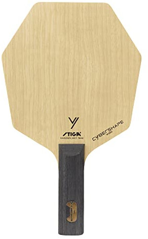 Stiga Cybershape Wood Tischtennis Holz – Tischtennisholz aus Holz mit exklusiver Cybershape-Form - Classic