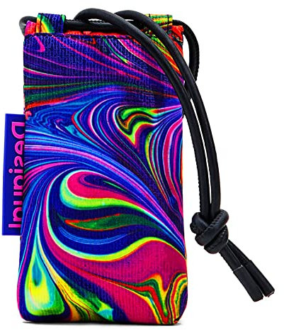 Desigual Handy Umhängetasche Metacolor Sikan schwarz