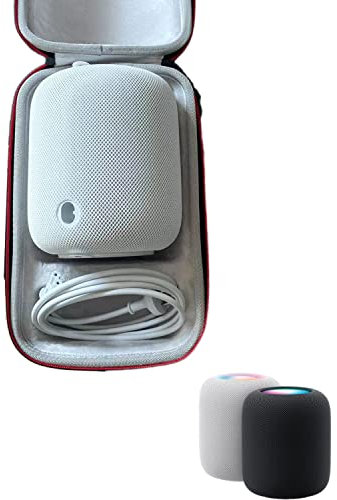Schutzhülle für HomePod 2 Lautsprecher Reisebox Aufbewahrungsbox Apple HomePod 2 - Schwarz (Schwarz)