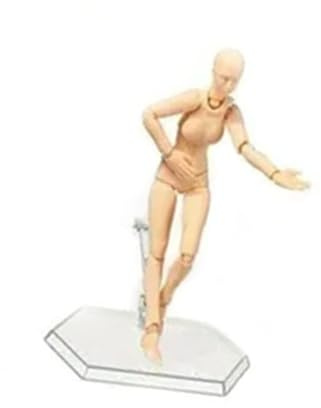 Bewegliche Schaufensterpuppe, Actionfigurenkörper, Anpassbare Posen, Zeichnungsmodell zum Skizzieren, Zeichnen, Malen, Frau