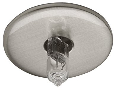 LICHT DISCOUNT Halogen mini Einbaustrahler Sternenhimmel 12V 10er Set alu gebürstet - Aussenmass 40 mm - Lieferung inkl. Trafo, Sternchen Spots, 10 Watt G4 Stiftsockel Halogen Leuchtmittel