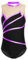 Agoky Mädchen Ärmellos Turnanzug Kinder Gymnastikanzug Streifen Tanzbody mit Mesh Spleiß Rollkragen Eiskunstlauf Anzug Klassisch Leotard Violett 134-140