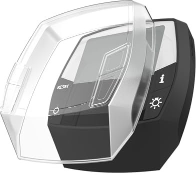 kwmobile EBike Fahrrad Computer Case kompatibel mit Bosch Intuvia Hülle - transparentes Fahrrad GPS Navi Cover - Transparent