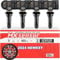 Autel Sensor TPMS 2in1 315MHz + 433MHz MX-Sensor, 1-Sensor Press-in Tire Pressure Monitor System Sensor, OE-Level Programmable & Cloneable Wireless TPMS Sensor for All Vehicles (Rubber Valve, 4PCS)