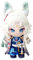KUKUShining Honkai Star Rail Kuscheltier, 20cm Anime Ankleidepuppe Mit Kleidung Süßes Weiches Plüschtier Als Geschenk for Gamer Fans(Feixiao)
