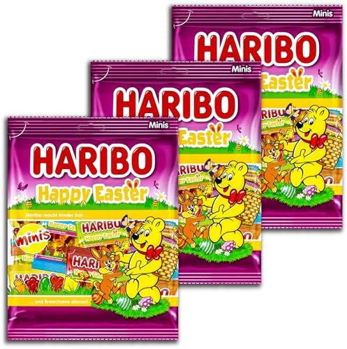 3 er Pack Haribo Happy Easter Minis 3 x 250 g