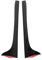 Heckspoiler Flügellippe Für VW Für Polo Mk5 6R 6C Standard 2009–2017 Paar Glänzend Schwarze Heckdach-Seitenspoilerflügel Heckfenster-Spiegelschwanz