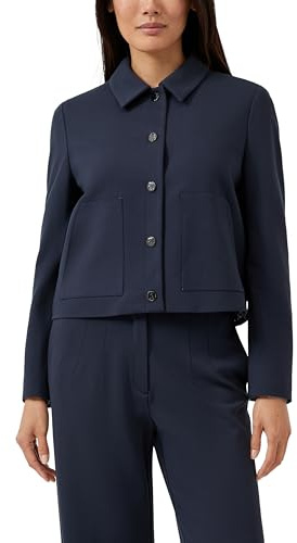 s.Oliver Boxy-Jacke mit leichtem Futter und Hemdkragen