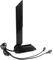 Gintai WiFi 7 Antena para ASUS TUF Gaming X870E B860M B850 Z890 X870 Z790,Prime B840M B850 B860 Z890 X870,ProArt Z890 X870E Series WLAN Amplifiers WiFi 7 Card Gaming, Base Magnética (Black)