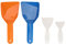 TOYANDONA 4 Piezas Rascador de Hielo para Refrigerador de Herramienta Práctica para Descongelación y Limpieza de Cocina para Eliminar Hielo y Grasa Sin Dañar Superficies