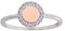 Xenox Schmuck Damen Ring TWIST & CHIC 925 Silber Rosé