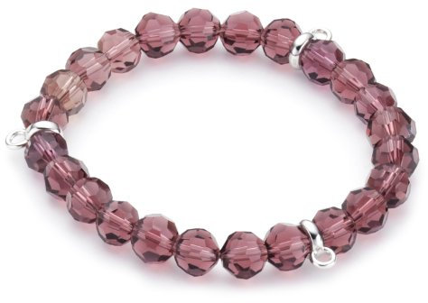 ESPRIT Damen-Charmsarmband Berry Stones ESBR91139D160