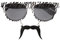 Widmann 0343K - Brille Macho, mit Schnurrbart, Kostümzubehör, Accessoire, Zuhälter, Karneval, Mottoparty