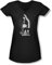 Xena - junge Frauen tun nicht Mess With Me V-Neck T-Shirt, Small, Black