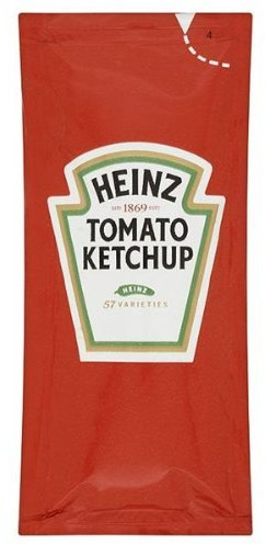 150 Heinz Tomato Ketchup Individual Sachets