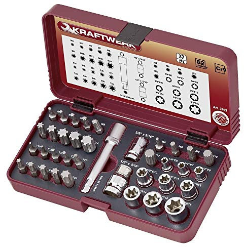 KRAFTWERK 3792 Lot de 37 embouts et lunettes Tx-xzn-ribe