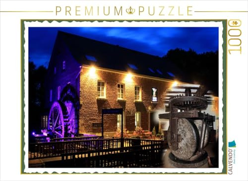 CALVENDO Puzzle Lüttelforster Wassermühle in Schwalmtal-Lüttelforst, ca. 1456 | 1000 Teile Lege-Größe 64 x 48 cm Foto-Puzzle für glückliche Stunden