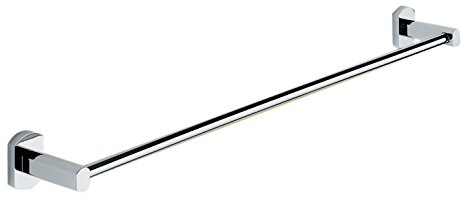 Gedy Edera Polished Towel Bar, Chrome, 24