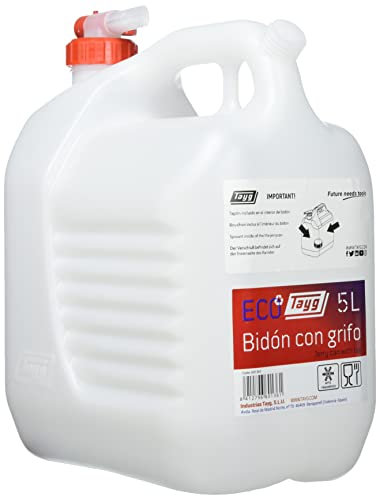 Tayg Bidon avec Robinet 5L, Blanc