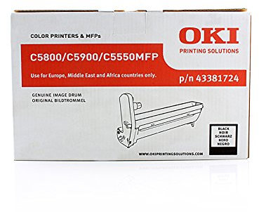 Original OKI 43381724 Bildtrommel Black für OKI C 5900 DN