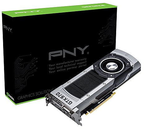 PNY GeForce GTX 970 4 GB Built for Business Graphics Card