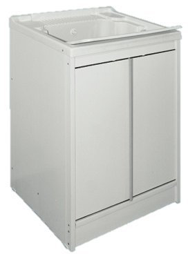 Lavatoio In resina e PVC L60xP50xH84 cm.