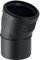 Geberit 390520141 Bogen Silent-PP mit Muffe, 15 Grad DN 110