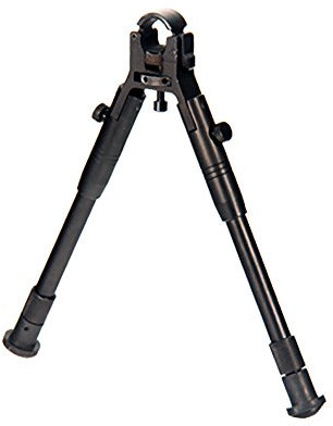 UTG New Gen Reinforced Clamp-on Bipod, Cent Ht 8.7'-10.2'