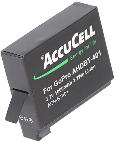 Batterie pour GoPro Hero 4 AHDBT-302 401, BT Batterie de 401 avec 1160 mAh (non original GoPro Objets)