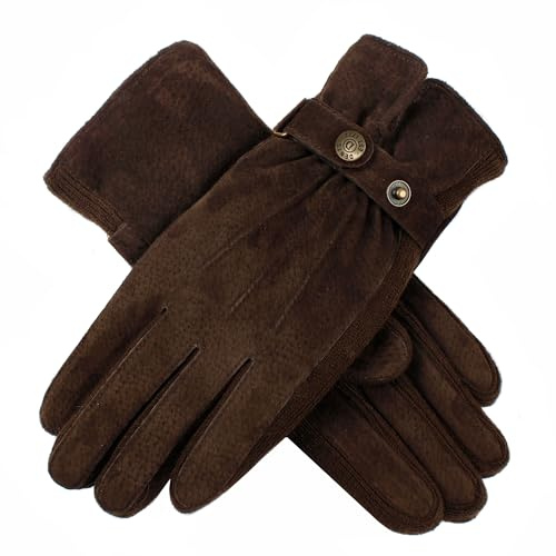 Dents Laura Women's Suede Walking Gloves