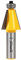 Yonico 13912 15 Degree Bevel Edge Forming Router Bit 1/2-Inch Shank