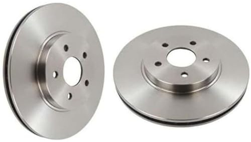 Bosch BD717 Brake Disc Set - 282.8 mm Vented Discs - Front Axle - ECE-R90 Certified - Good Cooling, Reliable Braking, Corrosion Protection - 1 Set of 2 Discs