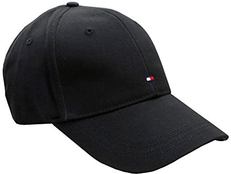 Tommy Hilfiger Herren Classic BB Baseball Cap, Schwarz (Flag Black 083), One Size (Herstellergröße: OS)