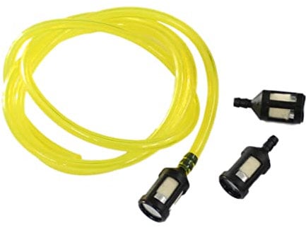 HURI 1 metre 2.5mm x 5mm PVC Fuel Line Pipe Fuel Filter Fit Ryobi Homelite McCulloch Petrol Strimmer Trimmer