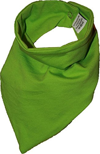 Zahntuch in 10 Unifarben, wasserdichtes Halstuch (Orange)