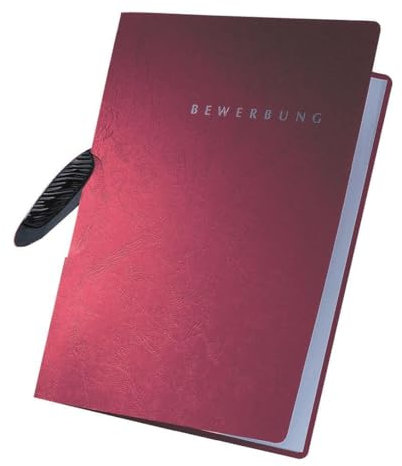 Pagna 22004-01 Bewerbungsmappe Swing Basic, 2-teilig, rot