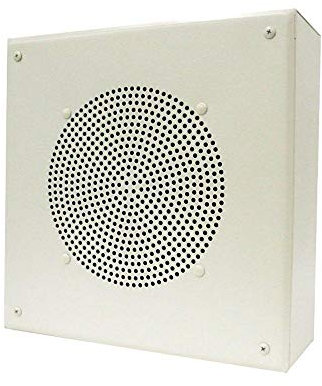 VALCOM v-1920 C One Way selbst Amplified Deckenlautsprecher mit quadratisch Abdeckgitter